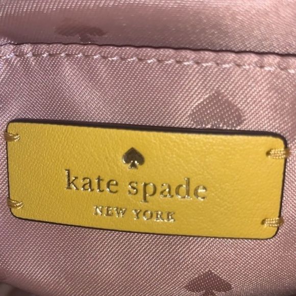 Kate Spade Mustard Yellow Quilted Natalia Chain Bag - Picture 7 of 15